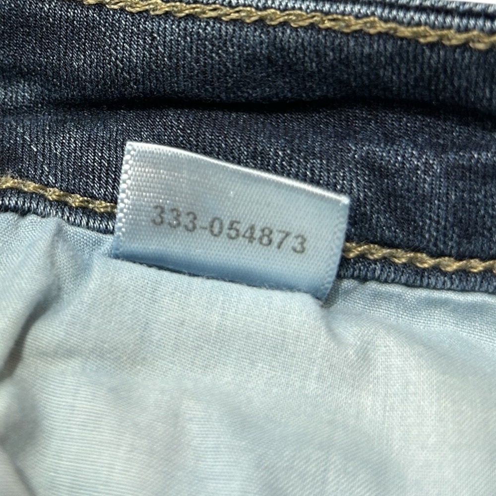 PAIGE Verdugo Ankle Skinny Jeans Women's 28 Dark Blue Stretch Mid Rise - Picture 8 of 8